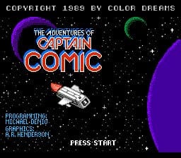 Captain Comic - The Adventure (USA) (Unl)