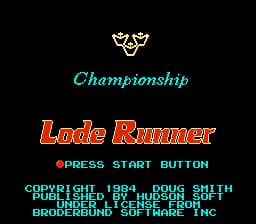 Championship Lode Runner (Japan)
