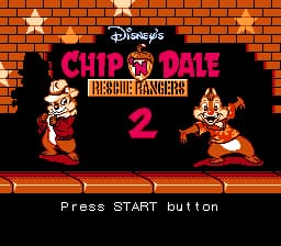 Chip 'n Dale - Rescue Rangers 2 (USA) (Beta)