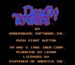 Deadly Towers (USA)