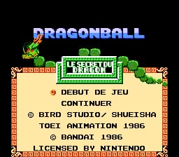 Dragon Ball - Le Secret du Dragon (France)